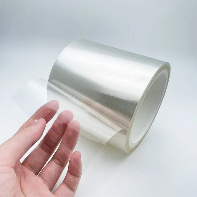 Étiquette de compagnie transparente