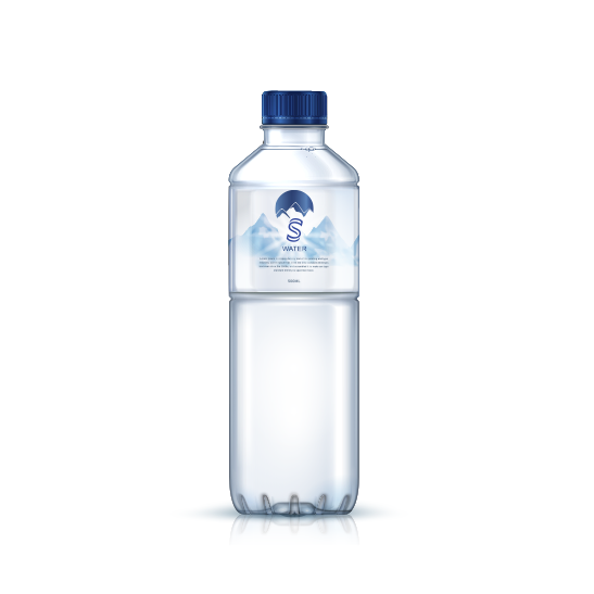 Étiquette de compagnie transparente