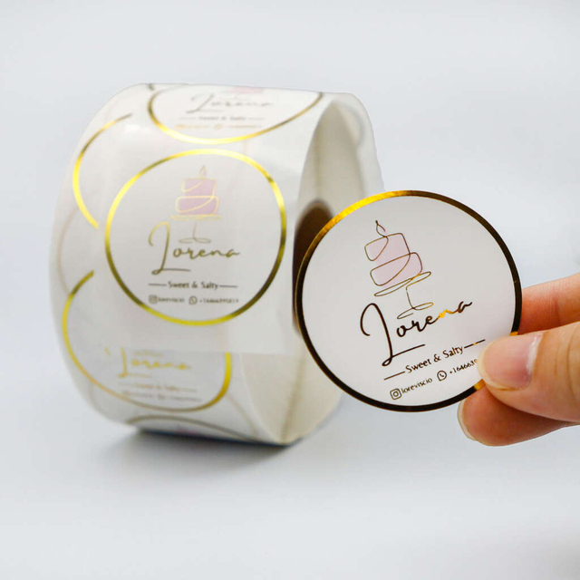 Étiquette PE transparente