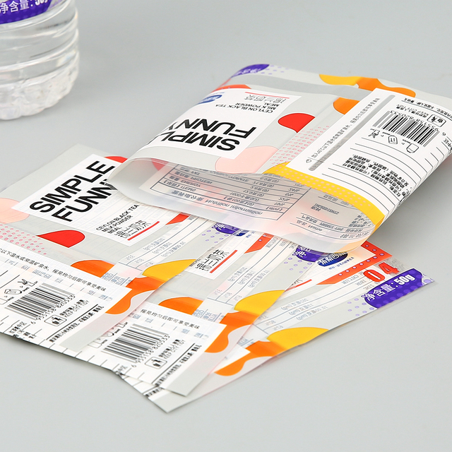 Étiquette de film en PVC