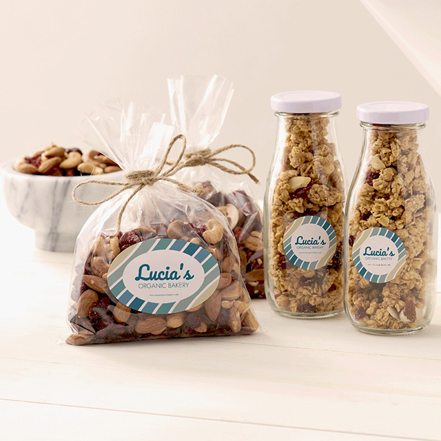 Étiquette de papier d'art